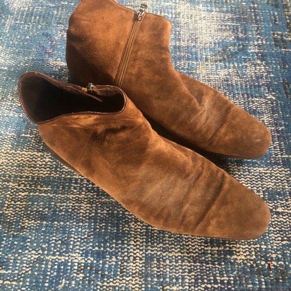 circa 2005 Prada brown suede boots size 10 - Picture 3 of 5